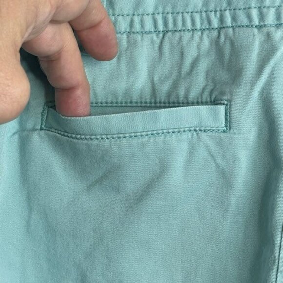 Vintage Y2K American Eagle Micro Mini Shorts Womens 6 Pistachio Preppy Shortie - Picture 5 of 10